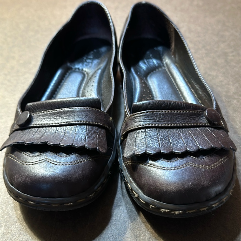 Born Women’s Loafers Shoes Brown Size 7/38